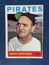 1964 Topps #141 Danny Murtaugh Pittsburgh Pirates VG