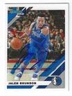 JALEN BRUNSON DALLAS MAVERICKS SIGNED CARD NEW YORK KNICKS VILLANOVA SMEARED