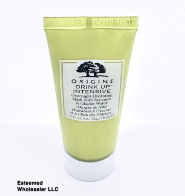 ORIGINS Drink Up Intensive Overnight Hyd Mask w/Avocado & Glacier Water 0.5oz