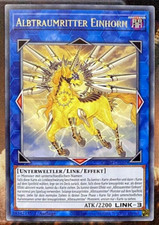 ✅ Yu-Gi-Oh! Albtraumritter Einhorn GEIM-DE050 Rare 1. Auflage Near Mint Deutsch