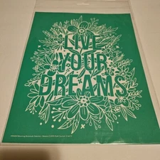 Chalk Couture live Your Dreams-Size B-NIP