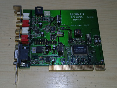RETRO MIDIMAN PCI AUDIO REV-A 16/48 M-AUDIO DMAN PCI SOUNDKARTE