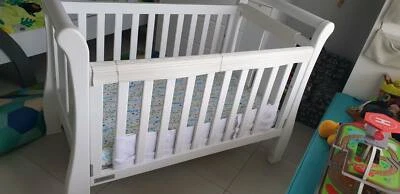 tasman eco sleigh cot