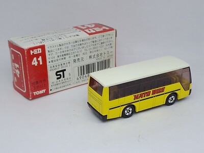 TOMICA 41 ISUZU SUPER HI-DECKERBUS HATO BUS 1/145 TOMY MADE IN
