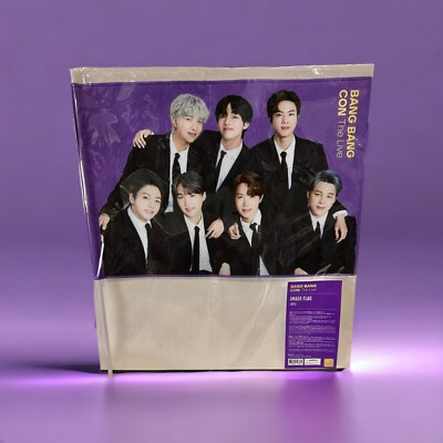 Official BTS Bang Bang Con The Live Image Flag ~ Fast Shipping