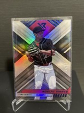 2023 Panini Chronicles XR Blue #23 Noelvi Marte /99 Cincinnati Reds