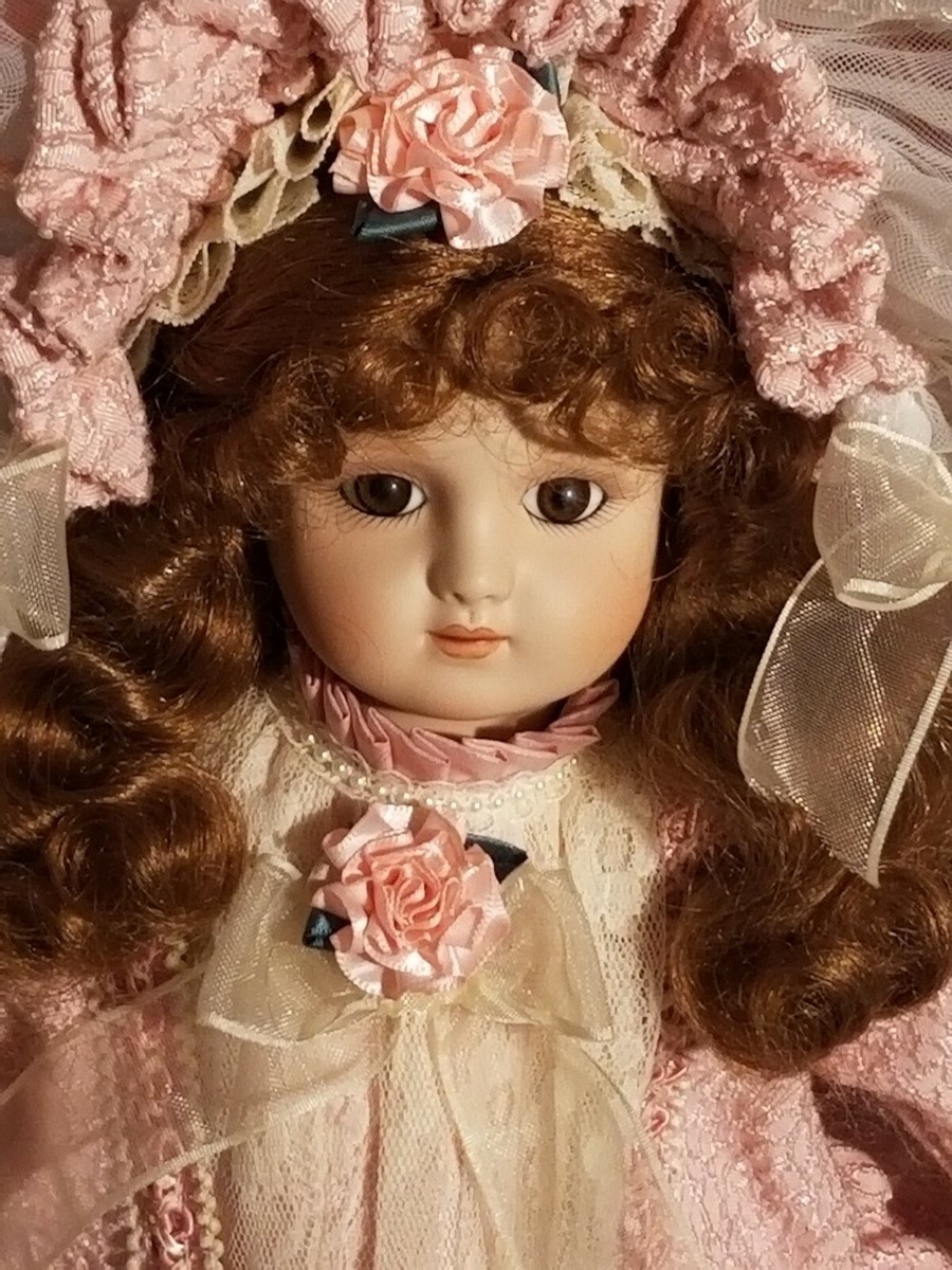 Maryse Nicole Victorian Antique Reproduction Porcelain Doll