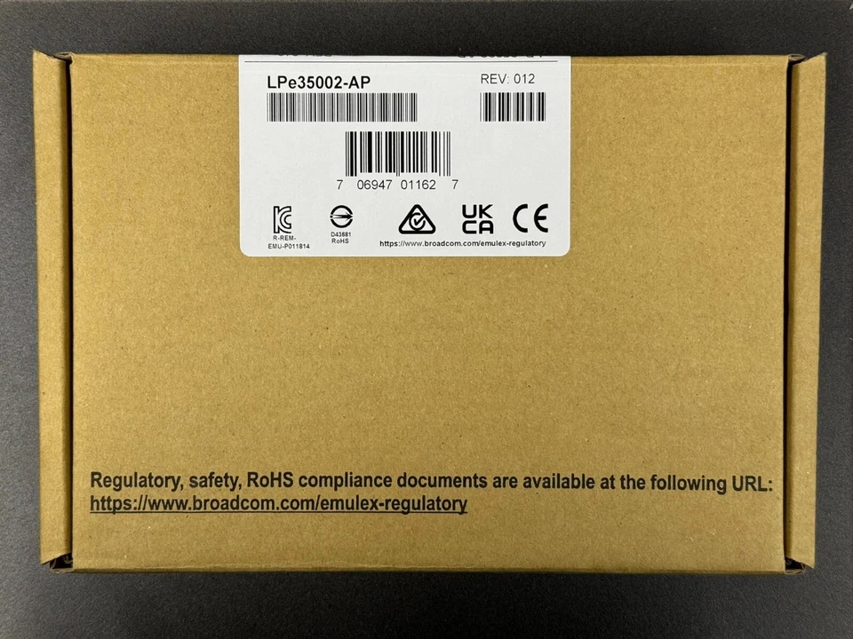 NEW DELL EMULEX LPE35002-AP GEN7 HBA 2Port 32G Optical LC SFP+ PCIe4.0 - Image 2 of 4