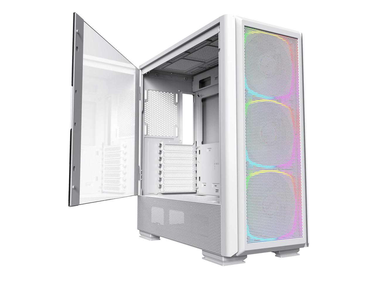 Корпус компьютера Montech Sky Two GX E-ATX Mid Tower Chassis белого цвета 12090₽