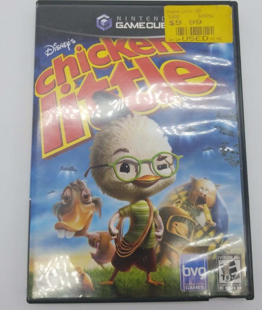 中古】チキン・リトル(GameCube) チキン・リトル ゲームキューブ D3