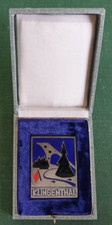 DDR DTSB Sport Medaille Plakette Ski Wettk&auml;mpfe Klingenthal 1962