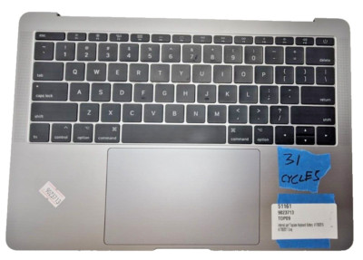 Apple MacBook Pro 16'' 17'' A1708 Top Case with Battery Space Gray Grade A
