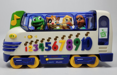 Vintage Leap Frog Count and Sing Express Train Bus Early Learning 2000 Tested