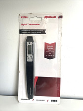 NEW Robinair 43240 HVAC Digital Thermometer Black Battery Pocket