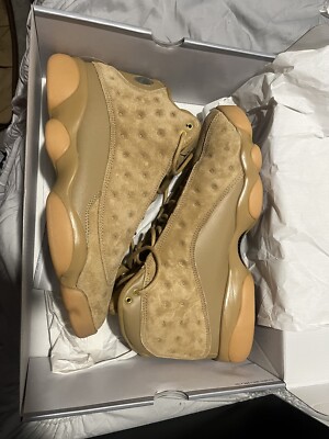 Jordan 13 Retro Wheat / Size 12 Nike Air Jordan 13 Wheat Men Size 12 414571-705 Brown Suede  main image 3