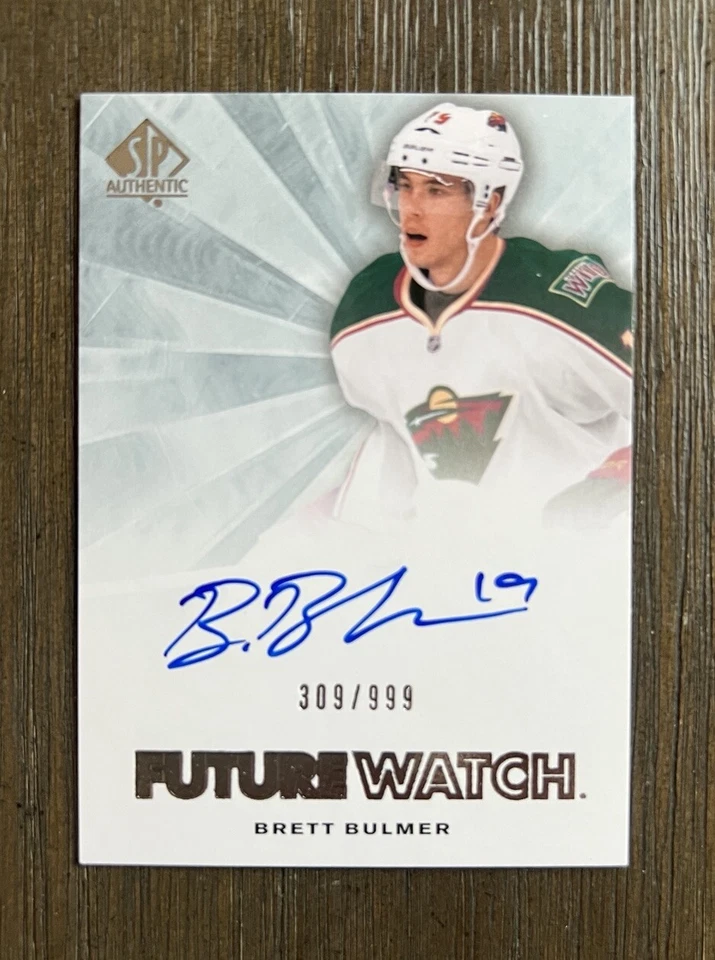 2011-12 SP Authentic Future Watch Auto & FWAP RPA Patch RC /100 #271 Wild - Image 4 of 4