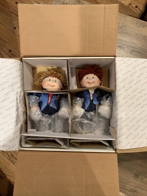 Danbury Mint Cabbage Patch Kinder Olympikids Porzellan Puppe Set-Neu im Karton