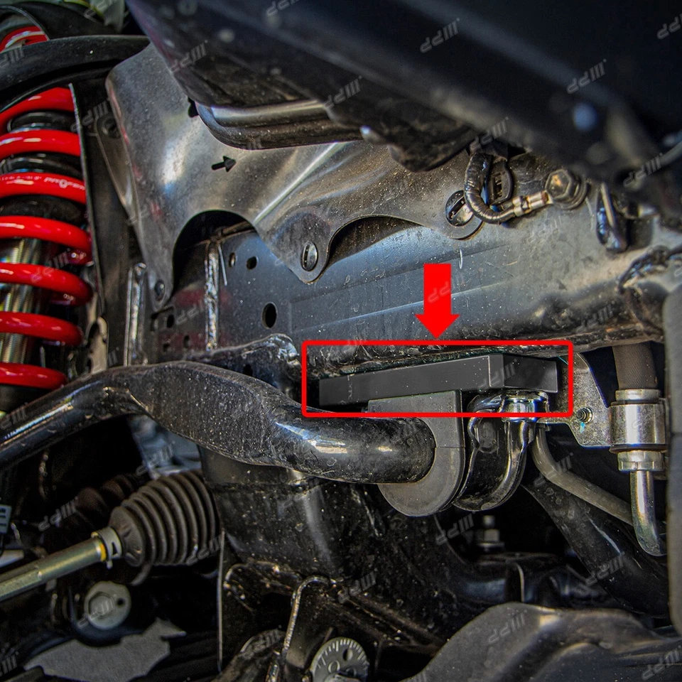 Front Antiroll Sway Bar Relocation Plate Drop Bracket For Toyota Hilux VIGO 4WD - Image 2 of 4