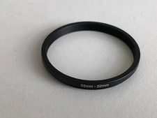 Step Down Ring 55mm to 52mm for 55mm lens to use 52mm filters