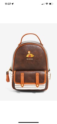 Disney’s Winnie the Pooh Stripe Backpack NWT​​ Loungefly Disney Winnie The Pooh Heffalump Stripe Mini  main image 3