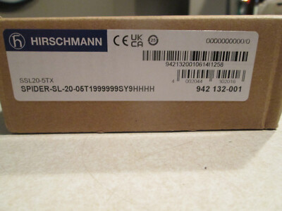 HIRSCHMANN  SPIDER-SL-20-05T1999999SY9HHHH **NEW**