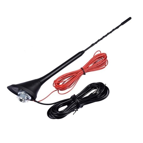 16V PKW RADIO ANTENNE z.B. GOLF GTI 16V mit leistungsstarkem VERSTÄRKER 16db - 第 1/5 張圖片