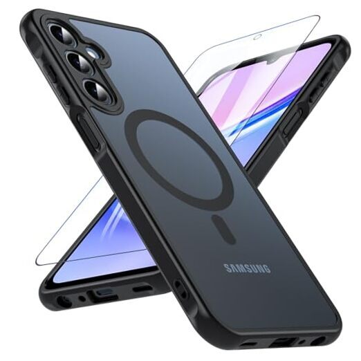 Galaxy A15 5G Phone Case,Magnetic Samsung Galaxy A15 5G Case for Magsafe Black