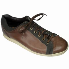 FootJoy FJ Contour Mens 9-1/2M 54226 Brown Leather Casual Spikeless Golf Shoes