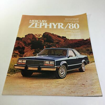 1980 Mercury Zephyr Z-7 Turbo Charged Engine Option Car Sale