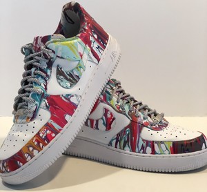 colorful custom nike air force 1s