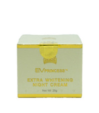 EV Princess Extra Whitening Night Cream 25g New in box Exp 2029