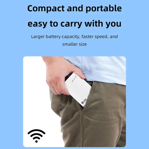4G LTE Mobile WiFi Hotspot 5G Unlocked 300Mbps 4G LTE Router With SIM Card Slot - Afbeelding 9 van 12