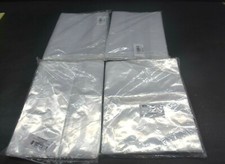 400 LD Poly Bags 8in x 4in x 12in 1.25 MIL 100 Clear Bags 12G-084012 Lot of 4