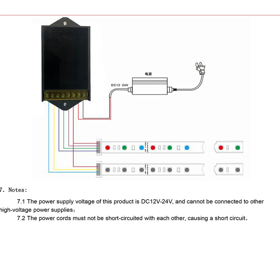 NL502 5CH Time Programmable RGB Touch full color Programmable Time controller - Image 4 of 4
