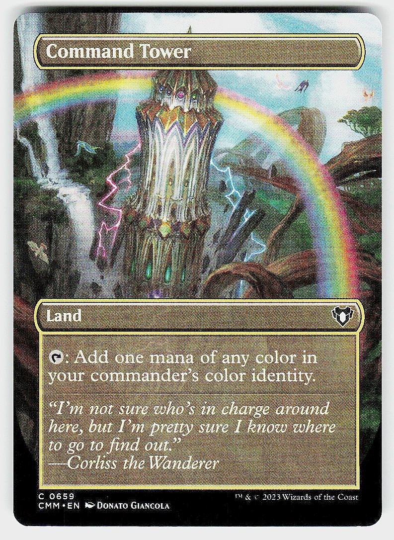 Command Tower (Borderless) Commander Masters 659 NM