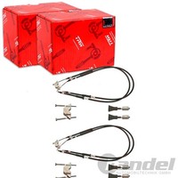 2X TRW Handbremsseile Passend FüR Chevrolet Corsa Opel Astra Links+Rechts
