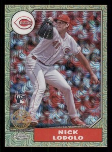 2022 Topps Update '87 Topps Silver Pack Chrome #T87C22 Nick Lodolo