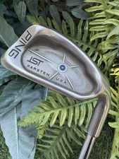 Polished Ping Golf ISI Blue Dot 8 Iron Steel Stiff Dynamic Golf Club