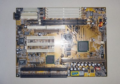 ROC mainboard ISA-PCi-AGP Slot - P2 AGP PS2simm 4x DIMM 2x AMI ... retro
