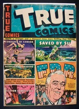 True Comics #39 – Parents' Magazine Press (1944) Pre-Code War Detached