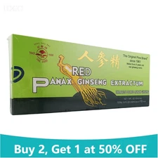 Pine Brand, Red Panax Ginseng Extract with Alcohol, 10x10cc