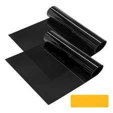 XJVSS 2PCS 7.87"x 59" Car Windshield Tint Strip Kit, 5 VLT Anti-Glare Auto W...