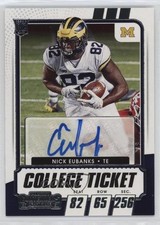 2021 Panini Contenders Draft Picks College Ticket Nick Eubanks #265 Auto 0l4h