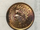 1902 Indian Head Cent Penny, Nice Original Gem BU++