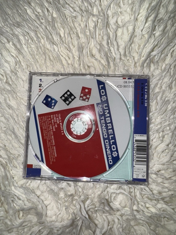 LOS UMBRELLOS - NO TENGO DINERO - CD - Bild 3 von 3