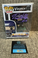 Jared Allen Autographed Signed Funko Pop #322 Minnesota Vikings COA Hologram