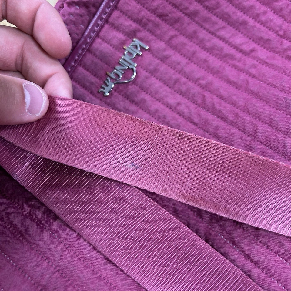 Kipling Louna Bandolera Bolso de Hombro Cartera Sangría - Precio de venta sugerido por el fabricante $139 - Usado Foto 3 de 4