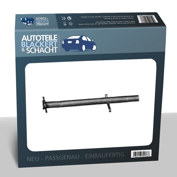 Auspuff Mittelrohr für Fiat Fiorino Kasten-image