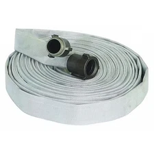 Forest-Lite G55h1f100p Fire Hose, Single Jacket, 100 Ft Length, 1 In Hose