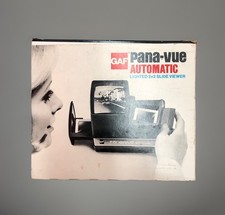 NOS Vintage Gaf Pana-Vue Automatic Lighted 2x2 Slide Viewer New